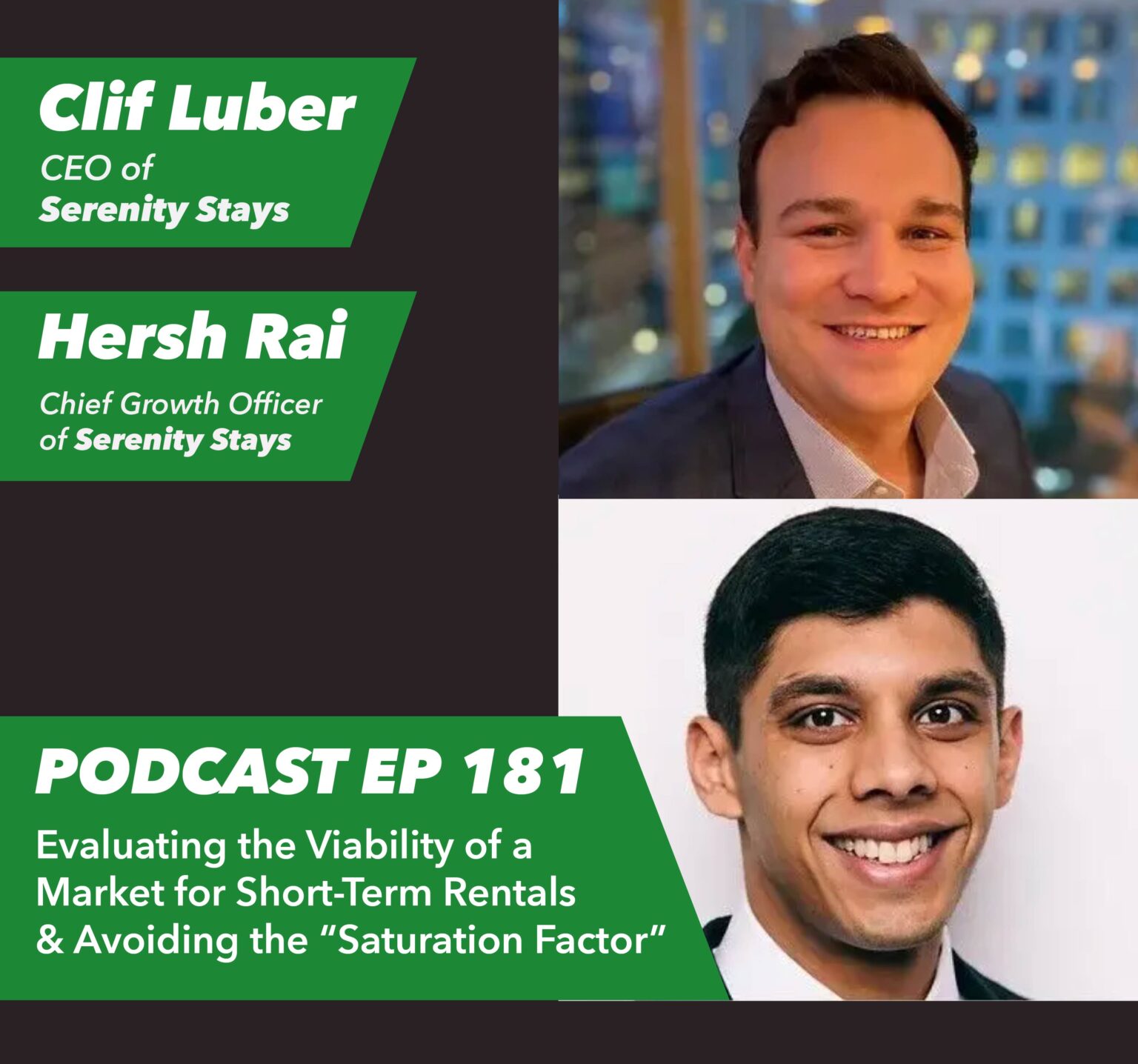 Ep 181 – Evaluating the Viability of a Market for Short-Term Rentals & Avoiding the 